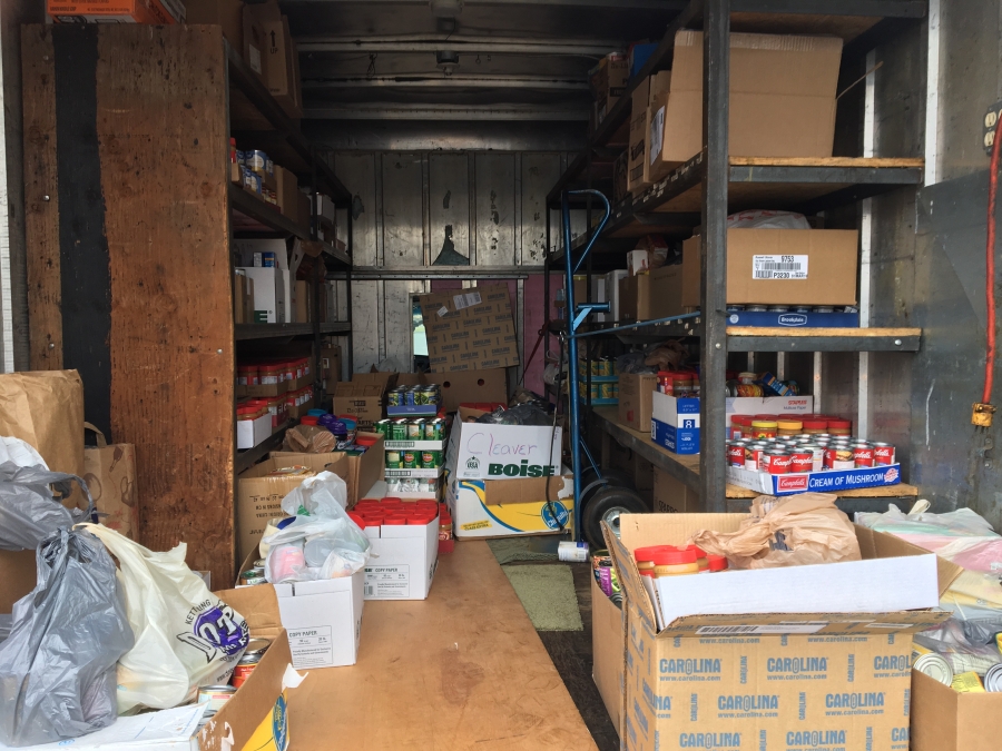 truck filled with boxes